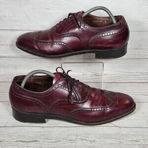 Wright Arch Whippet II Collection Mens Wingtip Oxford Dress Shoes 9.5 A USA Made